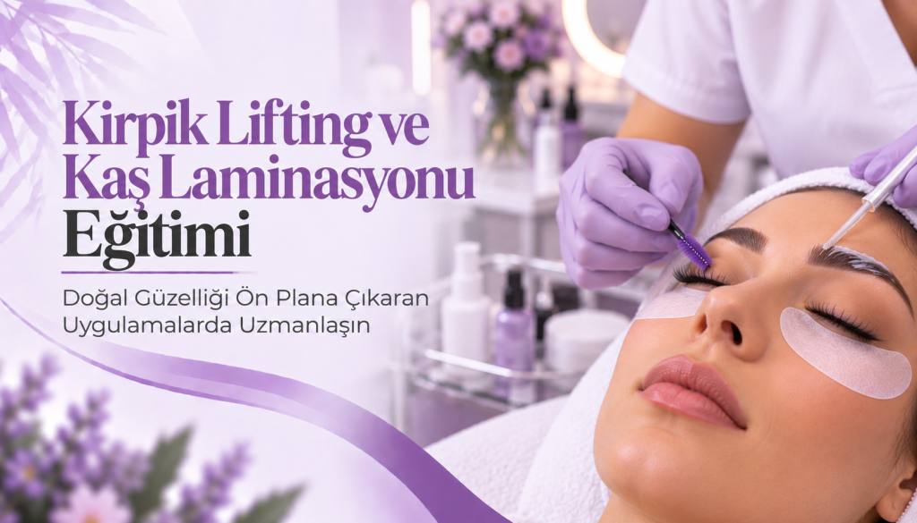 Kirpik Lifting ve Kaş Laminasyonu Eğitimi
